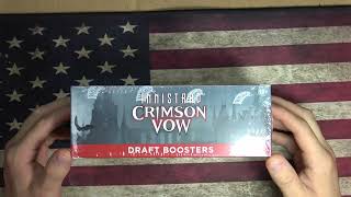 Innistrad Crimson Vow Booster Box Unboxing 2 [upl. by Fisoi]