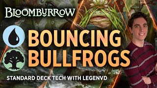 BLOOMBURROW  Bouncing Bullfrogs  Standard Deck Tech with LegenVD  MTG Arena [upl. by Alimhaj243]