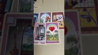 Mystisches Lenormand  Reading Pt3🌕 mystic lenormand lenormandcards reading channeling love💛 [upl. by Auqinat]