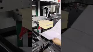 Sleeve box making machine slipcase making machine drawer box making machine [upl. by Dobrinsky]