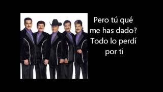 Los Tigres Del Norte  Golpes En El Corazon Letra Lyrics [upl. by Ariaes271]