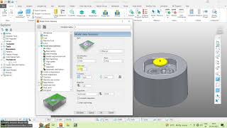 ROUGHING PROGRAMM ON POWERMILL 2023 [upl. by Ahsart43]