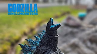 Godzilla 2019 rebirth scene recreation stop motion [upl. by Dulsea]