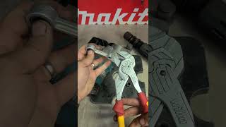 How to replace a needle bearing on a alu conrod makita tools repair fix [upl. by Enaht]