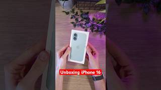 Unboxing iPhone 16 📦 [upl. by Salema921]