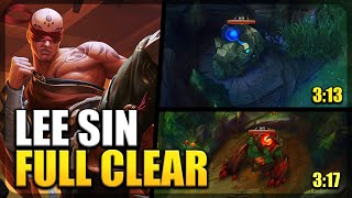 HOW to FULL CLEAR on Lee Sin  2 Smites no Leash [upl. by Drol51]