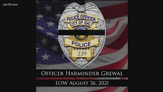 LISTEN End of Watch radio call for Galt Police Officer Harminder Grewal [upl. by Noell]