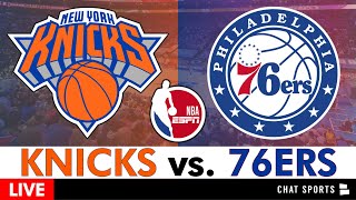 Knicks vs 76ers Live Streaming Scoreboard PlayByPlay Highlights amp Stats  NBA Playoffs Game 4 [upl. by Velleman]