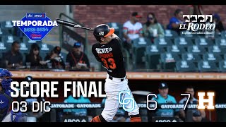 🏹 Yaquis vs Naranjeros 🍊 3 de Diciembre 2023 [upl. by Acysej]