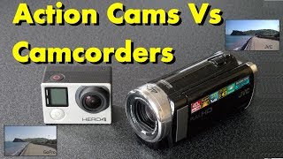 Comparing Action Cams with Camcorders [upl. by Haidabo]