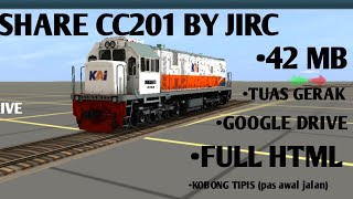 ‼️SHARE‼️ REVIEW cc2 201 BY JIRC Trainz Simulator android [upl. by Eenal]