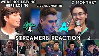 STREAMERS REACTION to AURORA eliminating ULFHEDNAR in M6 [upl. by Beesley]