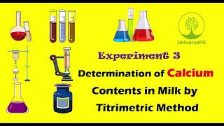 Determination of Calcium Contents in Milk by Titrimetric Method I UniversePG I দুধ থেকে Ca সনাক্তকরন [upl. by Aerbas]