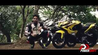 Bajaj Pulsar RS 200  Review  PowerDrift [upl. by Ydeh7]