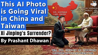 This Image is Going Viral in China and Taiwan  Xi Jinpings Surrender to India [upl. by Favian]