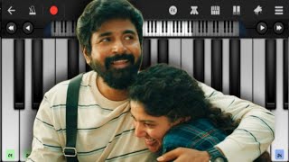 hey minnale song piano notes  amaran movie songs  sivakarthikeyan  sai pallavi  gv prakash kumar [upl. by Victor535]