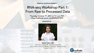 R Workshop Series Part 1  RNASeq From Raw to Processed Data [upl. by Teryl288]