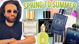 30 AMAZING TRANSITIONING SPRING TO SUMMER FRAGRANCES YOU NEED TO TRY top10fragrances fragrance [upl. by Lynnette880]