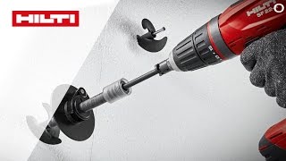 ANLEITUNG zur Installation des THelix  Hilti ETICS Anchor [upl. by Eceinwahs]