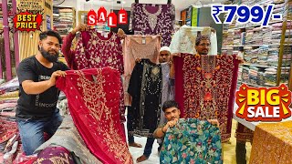 Biggest SALE Pakistani Designer suits Hyderabad dress materials Manha Fashion Hyderabad [upl. by Jessamyn547]