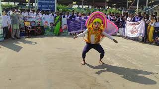 Chou dance performed by Children Home MLRCAdra Purulia [upl. by Lennon94]