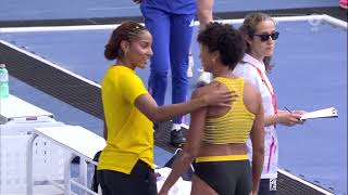 Mikaelle Assani amp Malaika Mihambo amp Laura Raquel Müller  LeichtathletikEM 2024 [upl. by Yehsa]