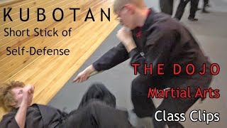 Kubotan Self Defense Hidden Stick  The Dojo Martial Arts Class Clipss [upl. by Kenon]