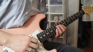 Guitar solo for Arctic Monkeys  A Certain Romance Cover by Johnnie [upl. by Imit]