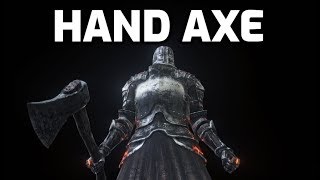 Dark Souls 3 Hand Axe Weapon Showcase Ep58 [upl. by Vittoria]