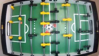 Foosball Over the Table Aerial Shot [upl. by Calista352]