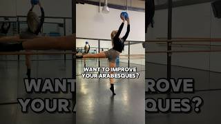 The best exercises for higher arabesques ⬇️🩰 dancer ballet ballettips motivation training [upl. by Dahs]