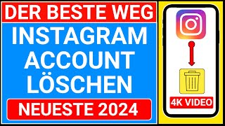 🔴instagram konto löschen 2024  instagram account löschen 2024 [upl. by Enale]