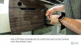 How to install or replace a warming drawer [upl. by Mossman]