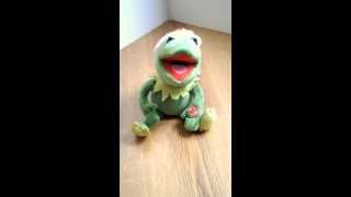 Kermit the Frog Musical Jingle Bells Singing Plush [upl. by Moira536]