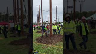 2019 KC Linemen Rodeo Speed Climb [upl. by Pippo936]