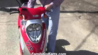 TaoTao CY50A 50cc Scooter Talkaround [upl. by Enohpesrep]