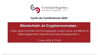 Webinar  Blockchain et Cryptomonnaies [upl. by Jeunesse]