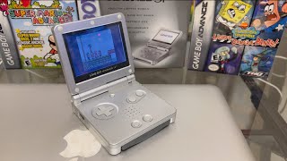 Using a GameBoy Advance SP in 2023  Review [upl. by Ahtiuqal499]