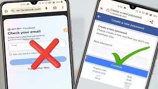 Facebook Id ka password forgotten kaise kare😥 Check your email problem 2024  code not received [upl. by Rawdin606]