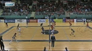 Volley les mulhousiennes qualifiées pour la demifinale [upl. by Enirac370]