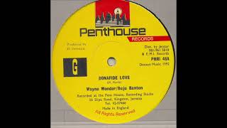 Wayne Wonder  Buju Banton – Bonafide Love  Version 1992 [upl. by Fontana]