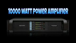 10000watt lab gruppen FP10000Q 4channel power Amplifier [upl. by Nauhs]