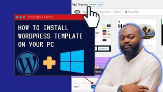 How to install WordPress template Locally on your PC [upl. by Burns]