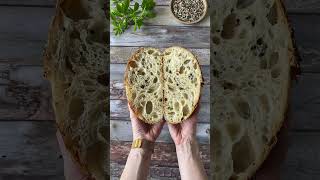 Seeded sourdough bread [upl. by Silvain]