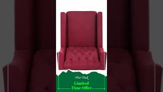 2716quot Wide Manual Wing Chair Recliner [upl. by Ojibbob]