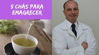 5 Chás para Emagrecer ‖ Dr Moacir Rosa [upl. by Deidre]