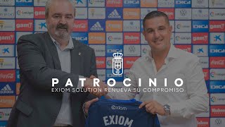 Exiom Solution renueva con el Real Oviedo [upl. by Sutit418]