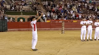 Gran Concurso de Recortadores con Toros Embolados Plaza de Toros de Valencia 2024 Toros de Palha [upl. by Erdua]