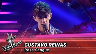 Gustavo Reinas  quotRosa Sanguequot  Final  The Voice Portugal [upl. by Neryt]