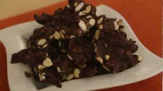 Healthy Desserts How to Make Chocolate Bark [upl. by Eiramnwad]